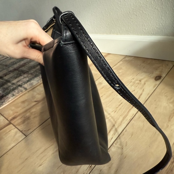 WANDLER MAGGIE Black Leather Shoulder Bag - Picture 4 of 11